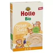 Kaszki dla dzieci - Holle Kaszka Otter Oats z jabłkiem, bananem i śliwkami 200 g Bio - miniaturka - grafika 1