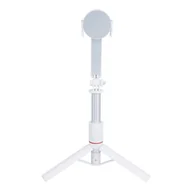 Selfie stick - Zestaw / uchwyt selfie z pilotem na bluetooth tripod kompatybilny z MagSafe SSTR-C09 biały - miniaturka - grafika 1