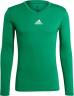Koszulki sportowe męskie - Adidas Koszulka adidas TEAM BASE TEE GN7504 GN7504 zielony M - miniaturka - grafika 1