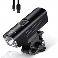 Lampki rowerowe - Lampka Do Roweru Przednia Led Usb Mocna 1300 - miniaturka - grafika 1