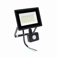 Lampy ogrodowe - Noctis Lux 3 Naświetlacz 30W Nw 230V Ip44 150X190X53Mm Czarny Czujnik Ruchu Pir Spectrum LED - miniaturka - grafika 1