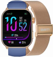 Smartwatch - GRAVITY GT28-8 - ROZMOWY BLUETOOTH, DODATKOWY PASEK (sg037g) - miniaturka - grafika 1