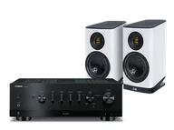 Zestawy stereo - Yamaha R-N1000A (czarny) + Vela BS403 (biały) - miniaturka - grafika 1