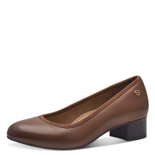 Tamaris Damskie czółenka Comfort 8-82300-43, koniak, 40 EU Weit