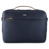 Torby na laptopy - Torba na laptopa HAMA Casual 13.3 - 14.1 cala Granatowy - miniaturka - grafika 1
