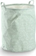 Pudła i pojemniki do przechowywania - Zeller Laundry hamper"Dino", canvas Ø38x48 - miniaturka - grafika 1