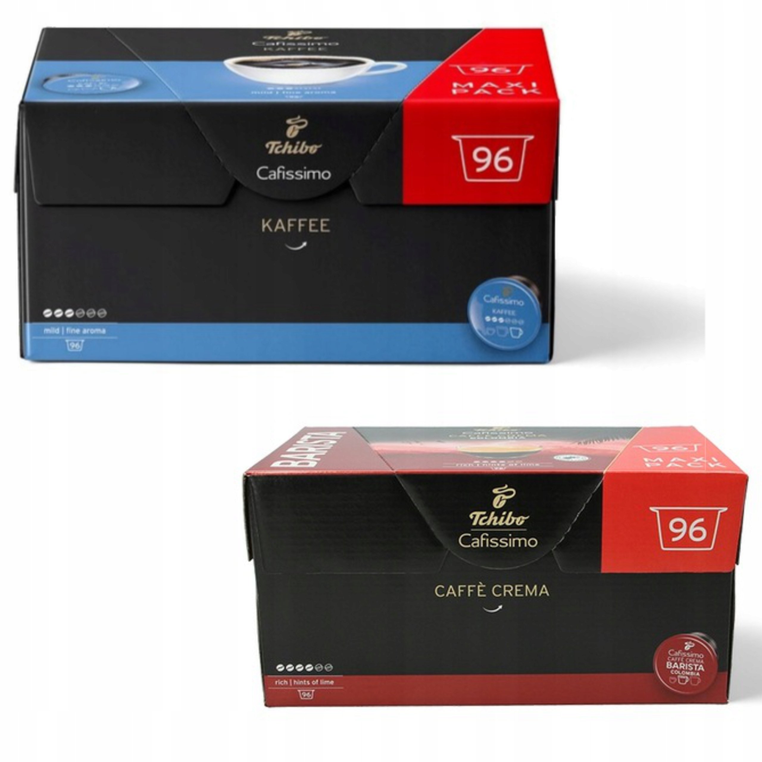 Tchibo Cafissimo Fine Aroma 96 Kapsułek Kawa Arabika/ Colombia 96 Kapsułek