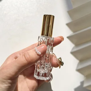 TEMU 1 szt. 10ml Szklana Butelka na Perfumy bez BPA z Atomizerem Aluminiowym, Pusta, Bez Zapachu, Nadająca się do Wielokrotnego Napełniania, Idealna - Pozostałe akcesoria kosmetyczne - miniaturka - grafika 1