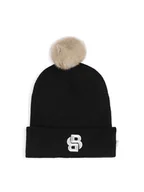 Czapki dla dzieci - Hugo Boss Kids Czapka w kolorze czarnym - miniaturka - grafika 1