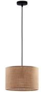 Lampy sufitowe - TK Lighting Lampa wisząca ekologiczna JUTA E27 szer. 30cm brązowy TK6580 - miniaturka - grafika 1