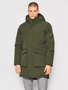 Kurtki męskie - Jack&Jones Parka Terrazzo 12192668 Zielony Regular Fit 5715108847222 L, M, S, XL, XXL - grafika 1