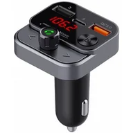 Transmitery FM - TRANSMITER samoch FM MP3 z funkcją BT,USB LCD FM-84B ART QC3.0 - miniaturka - grafika 1