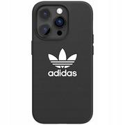 Etui i futerały do telefonów - Adidas Trefoil Snap Case do iPhone 14 Pro czarny - miniaturka - grafika 1