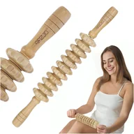 Akcesoria do masażu - 4Fizjo, drewniany wałek do masażu - miniaturka - grafika 1