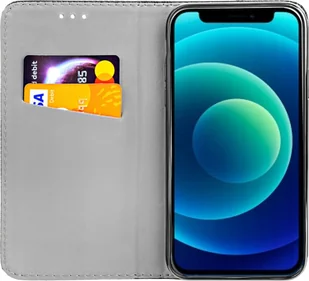 Hello Case ETUI Z KLAPKĄ DO IPHONE 13 MINI CZARNE ZAMYKANE MAGNETYCZNE KABURA FUTERAŁ - Etui i futerały do telefonów - miniaturka - grafika 1