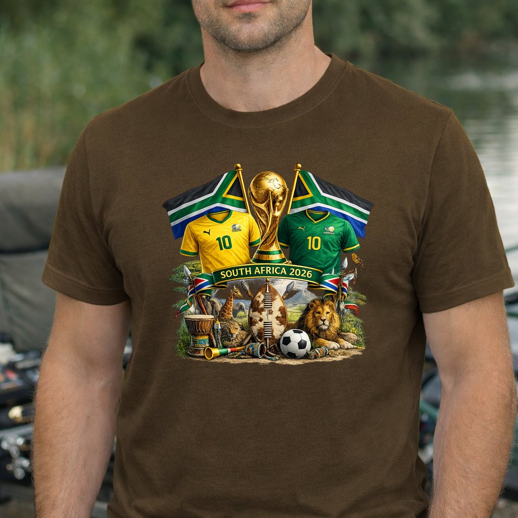 Koszulka WORLD CUP 2026 kolor brązowy rozmiar 4XL