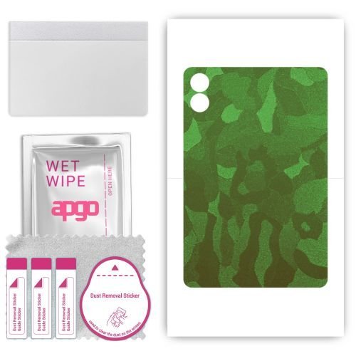 folia naklejka skórka strukturalna na TYŁ do Xiaomi Poco Pad - Moro Camo Zielony - apgo SKINS