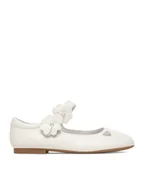 Buty dla chłopców - Guess Baleriny CEO-CS6666-1(IV)DZ Biały - miniaturka - grafika 1