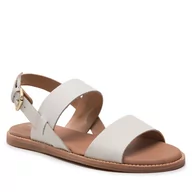 Sandały damskie - Clarks Sandały Karsea Strap 261644444 White - miniaturka - grafika 1