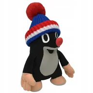 Maskotki i pluszaki - Maskotka Krecik Mały w czapce z czerwonym pomponem 20/26cm (45906l) - miniaturka - grafika 1