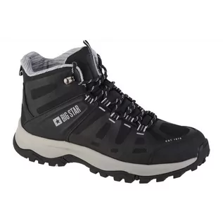 Buty trekkingowe męskie - Buty Big Star Trekking Shoes M KK174097 czarne - grafika 1