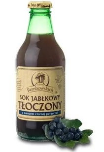 REMBOWSCY 148Rembowscy Sok Jabłkowy z Czarną Porzeczką Tłoczony 250ml REMSOKJATLZOP - Soki i napoje niegazowane - miniaturka - grafika 1