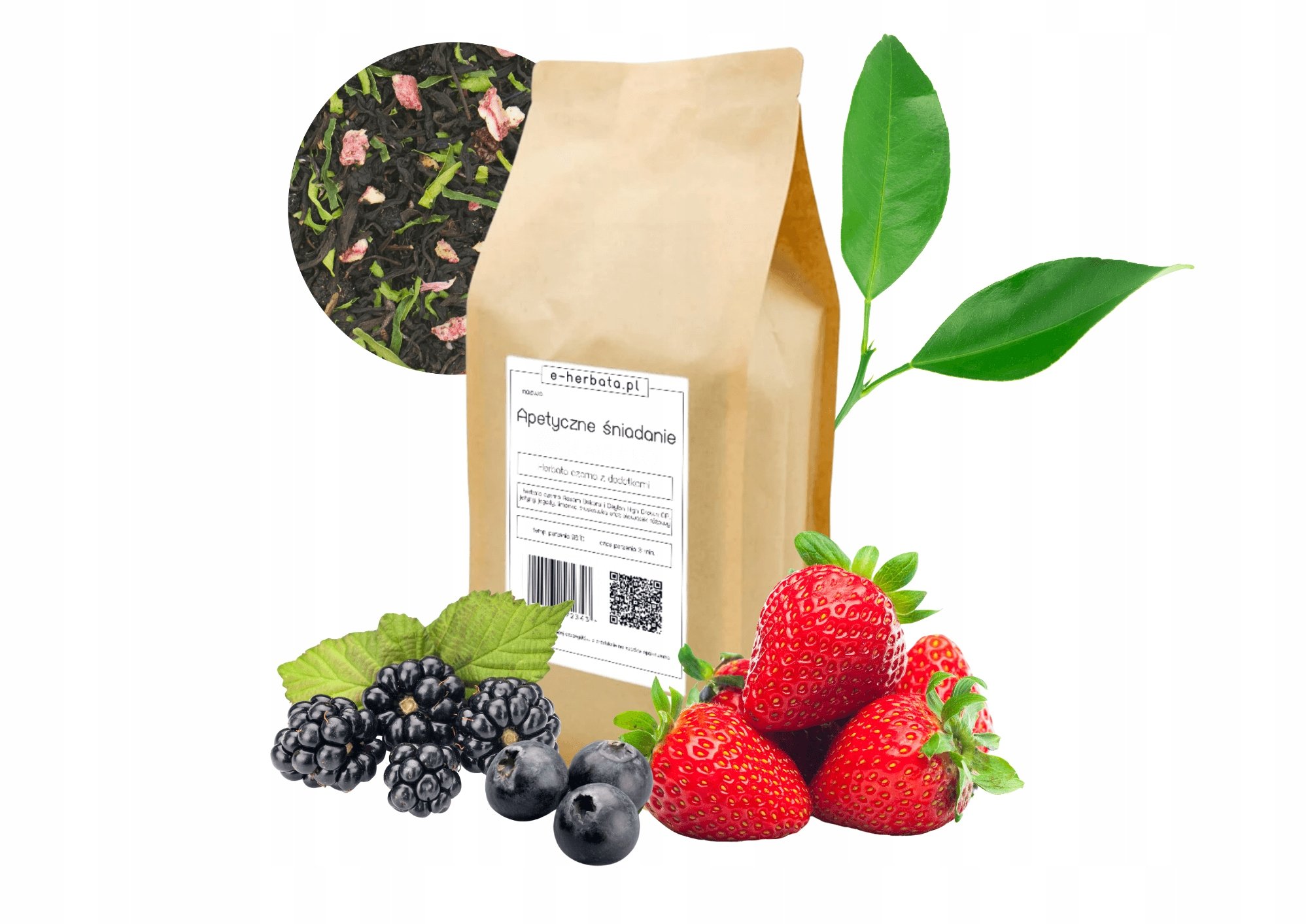 Herbata czarna liściasta 0,5kg Apetyczne śniadanie