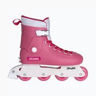 Rolki - Rolki dziecięce Playlife Cruiser pink - miniaturka - grafika 1