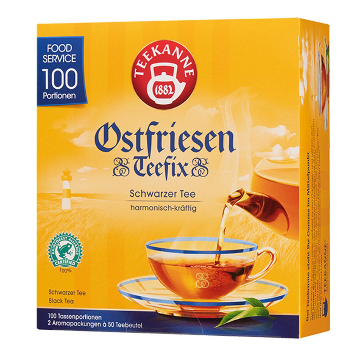 Herbata czarna Teekanne Ostfriesen Teefix harmonijnie mocna 150g