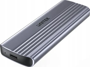 Kieszeń Unitek Obudowa zewnętrzna na dysk SSD M.2 PCIe/NVMe USB TYP-C 10Gbps, aluminium S1241B01 - Obudowy i kieszenie na dyski twarde - miniaturka - grafika 1