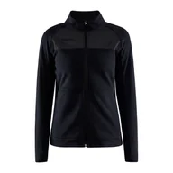 Bluzy sportowe damskie - Damska Bluza CRAFT ADV EXPLORE FLEECE MIDLAYER W 1910397-999985 – Czarny - miniaturka - grafika 1