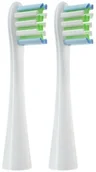 Końcówki do szczoteczek elektrycznych - 2x końcówki BIAŁE do szczoteczki sonicznej Oclean SE / X / X PRO / X PRO Elite / X PRO Digital / X10 / One / Air / Z / F1 / FLOW / Endurance - Reptila - miniaturka - grafika 1