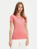 Koszulki i topy damskie - Guess T-Shirt W5YI05 J1314 Różowy Regular Fit - miniaturka - grafika 1
