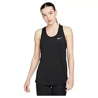 Kurtki damskie - Nike Damska kurtka typu Tank Vest W Nk Df Leg Raceback Tank Vest, czarny/biały, XS - miniaturka - grafika 1