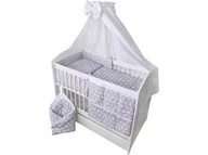 Pościel dla dzieci - Pościel 7 el do Łóżeczka przybornik ochraniacz - miniaturka - grafika 1