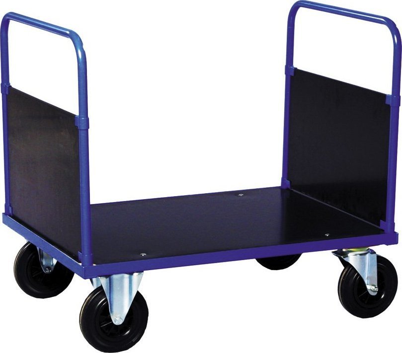 Kongamek Wózek platformowy. 2 ściany, wym. 1200x800x900mm