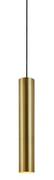 Lampy sufitowe - Markslojd Lampa wisząca Ruben 107880 pojedyncza złota oprawa wisząca 107880 - miniaturka - grafika 1