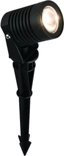 Nowodvorski Lampa zewnętrzna reflektor SPIKE LED M 9100 czarny - Lampy ogrodowe - miniaturka - grafika 1