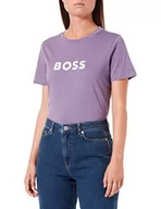 Koszulki i topy damskie - BOSS T-shirt damski, fioletowy, L (DE) - miniaturka - grafika 1