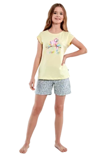 Piżamy dla dziewczynek - Cornette Kids Girl 787/98 Parrots 98-128 piżama dziewczęca - grafika 1