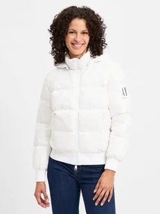 Armani Exchange Bluzy Kobiety Sztuczne włókno biały jednolity, S - Bluzy damskie - miniaturka - grafika 1