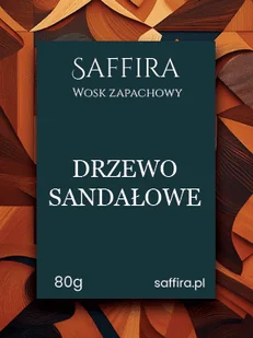 Wosk zapachowy – DRZEWO SANDAŁOWE – 80g - Zapachy do domu - miniaturka - grafika 1