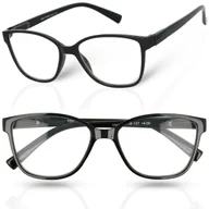 Okulary korekcyjne, oprawki, szkła - Okulary korekcyjne VISIONPLUS BLACK +2,00 - miniaturka - grafika 1