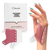 Pozostałe akcesoria kosmetyczne - Rękawiczka dla wizażystek, Second Skin Glove Clavier, make up, pink, rozmiar M, 2 szt - miniaturka - grafika 1
