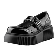 Półbuty damskie - półbuty damskie ALTERCORE czarne (ANABELLE VEGAN BLACK PATENT)-40 - miniaturka - grafika 1