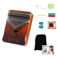 Akcesoria do perkusji - KALIMBA instrument AFRYKAŃSKI pianino ZANZA MBIRA 21 - miniaturka - grafika 1
