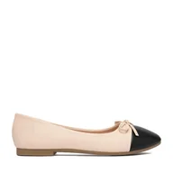 Baleriny - Baleriny JENNY CEO-3H9716-30 Beżowy - miniaturka - grafika 1