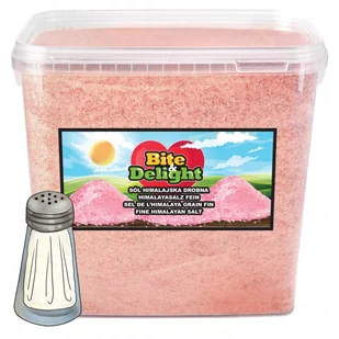 Sól Himalajska Drobna 12Kg Ziarnista Różowa Naturalna Jakość Bez Domieszek - Sól - miniaturka - grafika 1