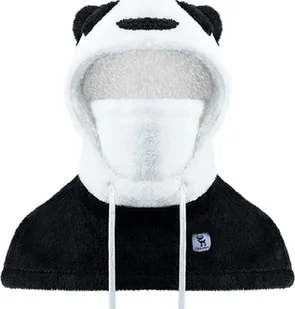 Meteor Kominiarka narciarska Qunature Panda dla dzieci/dorosłych rozmiar L - czarna/biała - Czapki dla dzieci - miniaturka - grafika 1
