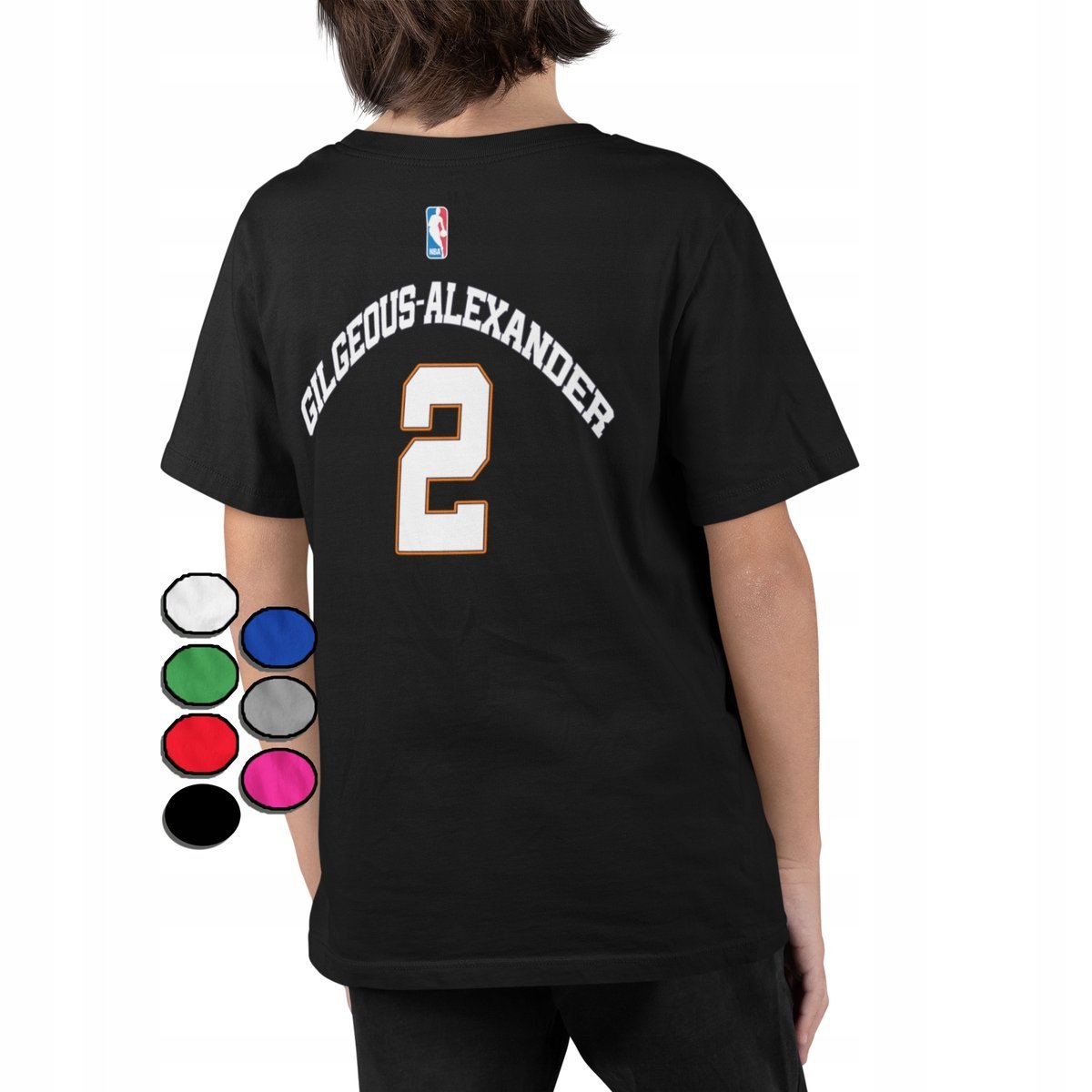 Koszulka Dziecięca Z Nadrukiem Z Tyłu Oklahoma City Shai Alexander- M 134